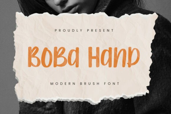 Boba Hand: A Display Font That Balances Playful and Polished