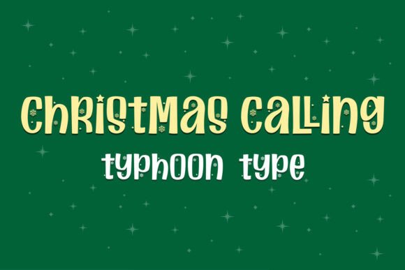 Christmas Calling: A Font That Brings Holiday Cheer to Every Project