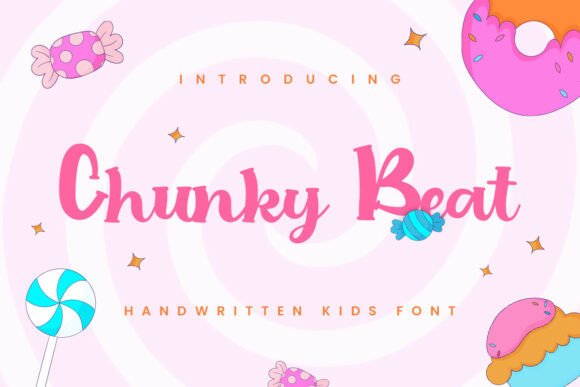 Chunky Beat Font: A Playful Typeface for Digital Design