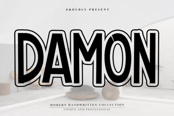 Damon: A Casual Display Font That Elevates Small Business Branding