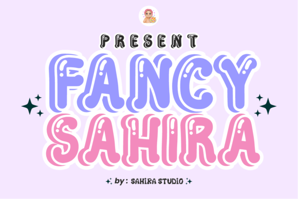 Fancy Sahira: A Handcrafted Display Font for Editorial Design and Publishing