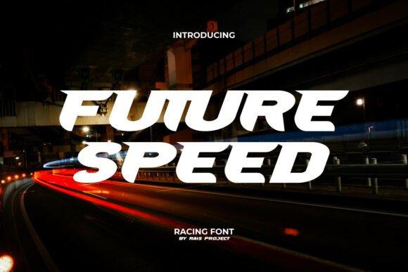 Future Speed Typeface for High-Impact Editorial Design