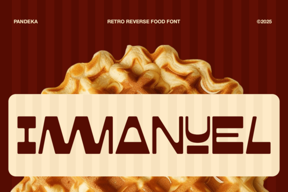 Immanuel: A Retro Display Font for Editorial Storytelling