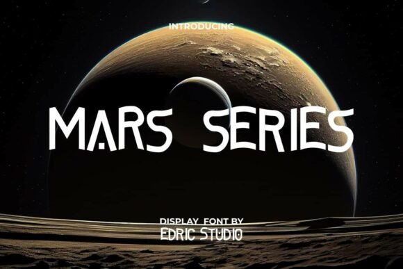 Mars Series: A Display Font for High-Impact Campaigns