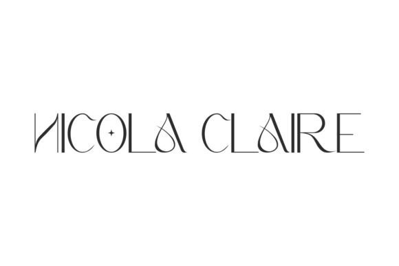 Nicola Claire: A Display Font with Timeless Digital Elegance