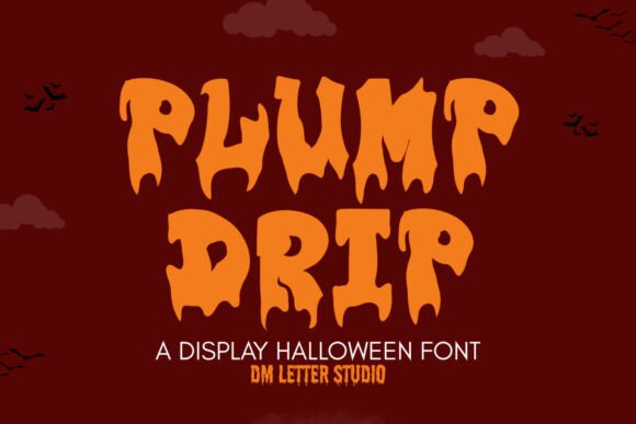 Plump Drip: A Gooey Display Font for Bold Brand Identities