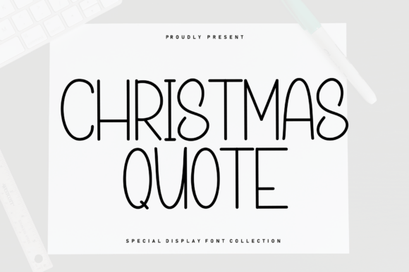 Why Christmas Quote Is the Handwritten Font Your Brand Needs