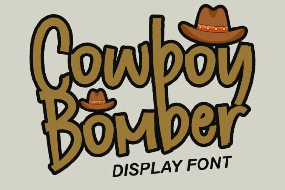 Why Cowboy Bomber Is the Display Font Your Editorial Design Needs