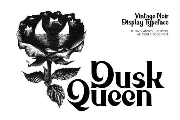 Why Dusk Queen Is the Vintage Display Font My Editorial Project Needed