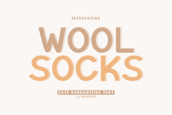Wool Socks: A Handwriting Font for Warm Brand Content